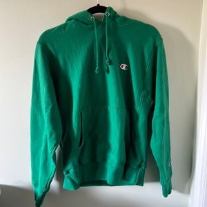 Green Champion Hoodie